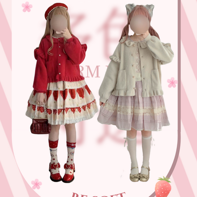 Cute faux mink fur princess colorful red blue pink purple white beige black brown soft jacket coat