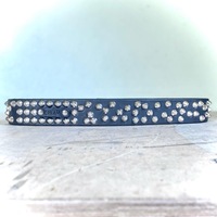 1.75" wide Chaotic standard British studded belt w/ snaps - Thumbnail 2
