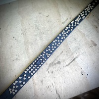 1.75" wide Chaotic standard British studded belt w/ snaps - Thumbnail 6