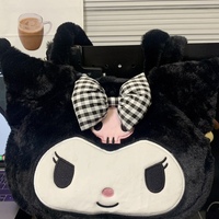 My Melody Kuromi Cinnamoroll Plush Doll Cute Cartoon Mascot Big Large Capacity Bag - Thumbnail 6