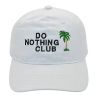 Free Shipping-DO NOTHING CLUB CAP - Thumbnail 4