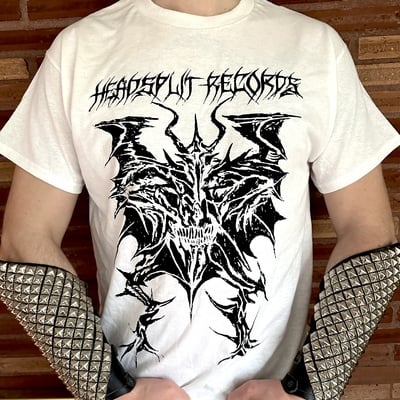 Headsplit Records demon shirt