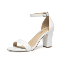 Sexy High Heels New Women Pumps Comfort Women Shoes Block Heels Ladies Shoes Buckle Women Heels Female Shoes Women Sandals - Thumbnail 2