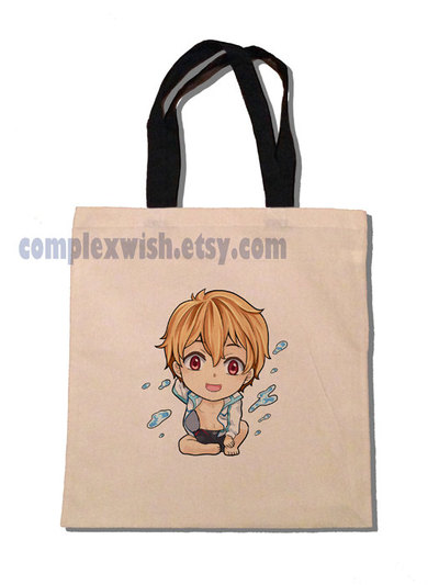 Free! iwatobi swim club cotton tote - Nagisa