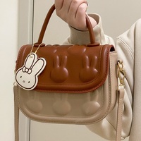 Summer Spring Cute Rabbit Bunny Small Shoulder Messenger Handbag - Thumbnail 4