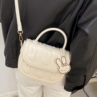Summer Spring Cute Rabbit Bunny Small Shoulder Messenger Handbag - Thumbnail 1
