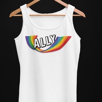 ALLY Rainbow Tank Top - Thumbnail 2