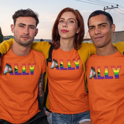 Progressive ally unisex t-shirt - Thumbnail 1