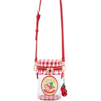 Cute Jelly Transparent Bag Messenger Bag Mobile Phone Small Bag - Thumbnail 6
