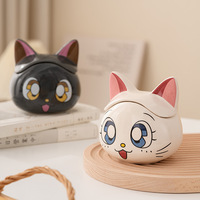 Sailor moon cat ceramic mug couple cup - Thumbnail 2