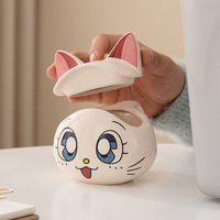 Sailor moon cat ceramic mug couple cup - Thumbnail 3
