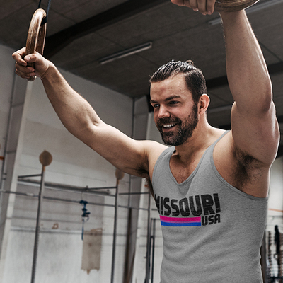 Missouri bi-sexual unisex tank top