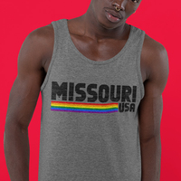 Missouri Progressive Unisex Tank Top - Thumbnail 5