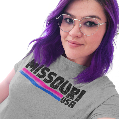 Missouri bi-sexual womens t-shirt