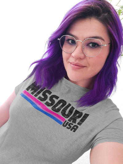 Missouri Bi-sexual Womens T-shirt
