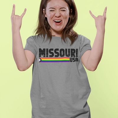 Missouri progressive womens t-shirt