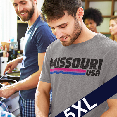Missouri bi-sexual unisex t-shirt