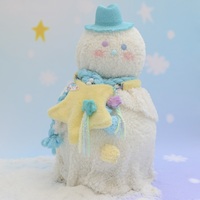 Y2K Pink Blue Yellow Star Fluff Plush 3D Bag - Thumbnail 7