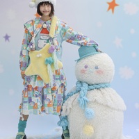 Y2K Pink Blue Yellow Star Fluff Plush 3D Bag - Thumbnail 5