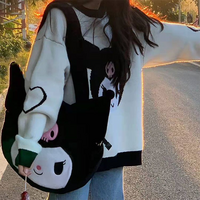 Japanese Anime Soft Loose Sweater - Thumbnail 6