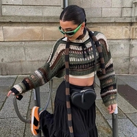 Black & Pink Stripe Knit Smock  - Thumbnail 6