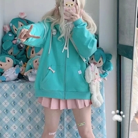 Blue Cat Ear Hoodie  - Thumbnail 4