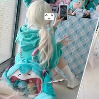 Blue Cat Ear Hoodie  - Thumbnail 7