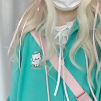 Blue Cat Ear Hoodie  - Thumbnail 8