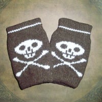 Fingerless Skull Gloves  - Thumbnail 1