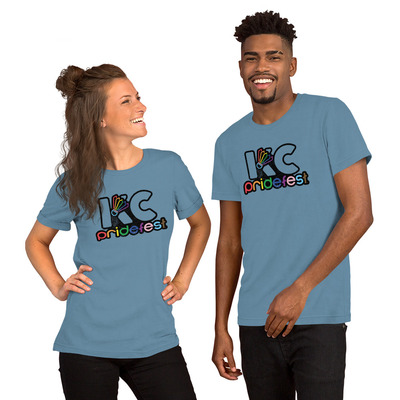 Kc pridefest 2023 indigo unisex t-shirt