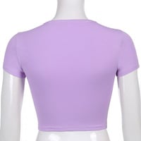 Purple Ying Yang Short Sleeve Shirt  - Thumbnail 6