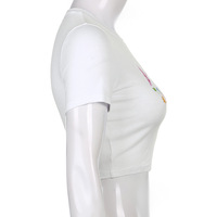 Dolphin Print Short Sleeve T-shirt  - Thumbnail 7