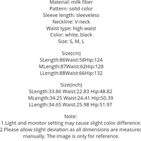 Irregular Tie Up Ruched V Neck Dress - Thumbnail 9