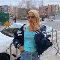 Blue Dolphin Rhinestone Tank Top - Thumbnail 3