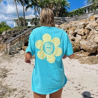 Sunflower Print Short Sleeve T-shirt  - Thumbnail 2