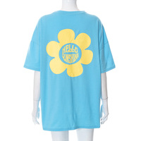 Sunflower Print Short Sleeve T-shirt  - Thumbnail 8