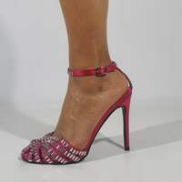 Women's High Heel Heeled Sandal - Thumbnail 5