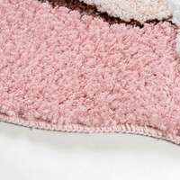 Pink Sakura Cherry Blossom Snow Flower Nature Soft Mat Moss Rugs Carpets Decor - Thumbnail 7