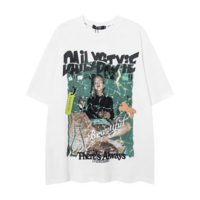 90'S CRACKLE PRINT T SHIRT - Thumbnail 2