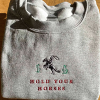HOLD YOUR HORSES SWEATER  - Thumbnail 2
