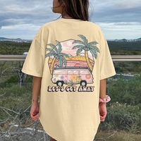 Caravan Print Short Sleeve T-shirt  - Thumbnail 1