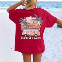 Caravan Print Short Sleeve T-shirt  - Thumbnail 2