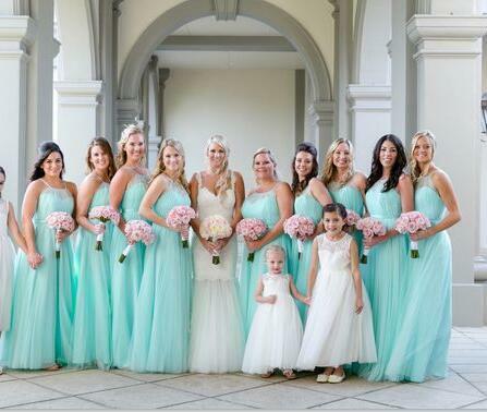 turquoise bridesmaid dresses for beach wedding Turquoise Bridesmaid Dresses - Elegant & Customizable