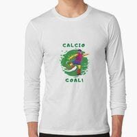 Calcio goal! Classic T-Shirt, Long Sleeve, Sweatshirt, Hoodie For Men Women - Thumbnail 1