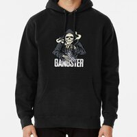 Gangster Skull Essential T-Shirt, Long Sleeve, Sweatshirt, Hoodie For Men Women - Thumbnail 3