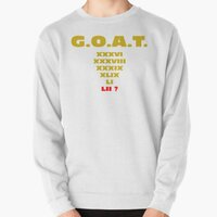 G.O.A.T. (Gold) Classic T-Shirt, Long Sleeve, Sweatshirt, Hoodie For Men Women - Thumbnail 2
