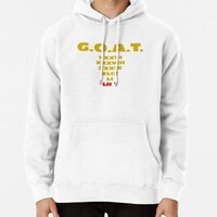 G.O.A.T. (Gold) Classic T-Shirt, Long Sleeve, Sweatshirt, Hoodie For Men Women - Thumbnail 3