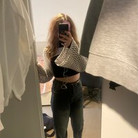 Crochet Knit Hollow Out Long Sleeve Shrug  - Thumbnail 7