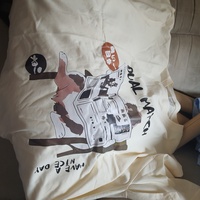 Retro Cat Newspaper Print Short Sleeve T-shirt  - Thumbnail 6