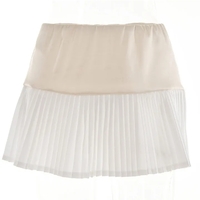 Low Waist Pleated Tennis Mini Skirt - Thumbnail 8